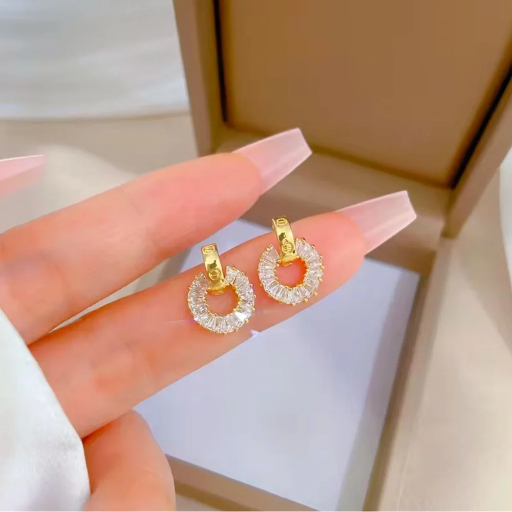 18k Gold filled Necklace & earring set for women - Picture 2 of 6